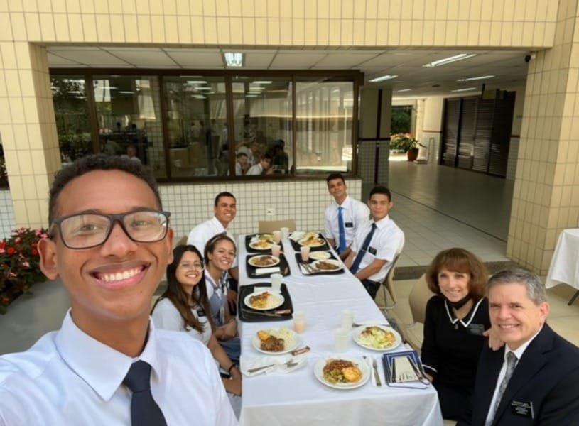 Starting to Eat Meals with the Missionaries